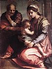 Holy Family2 by Andrea del Sarto